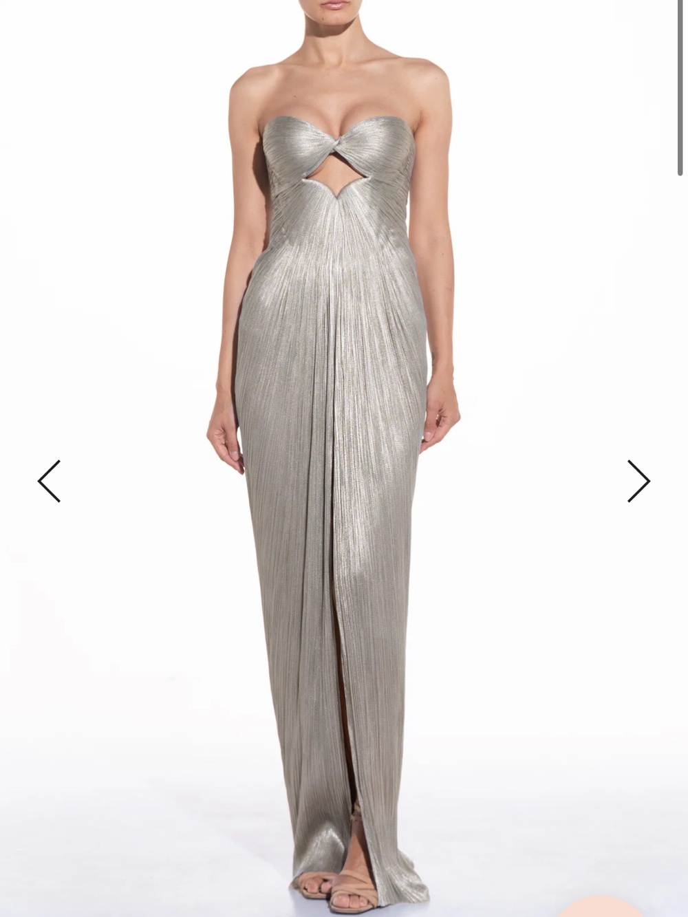 Maria Lucia Hohan Stephanie Dress in Silver